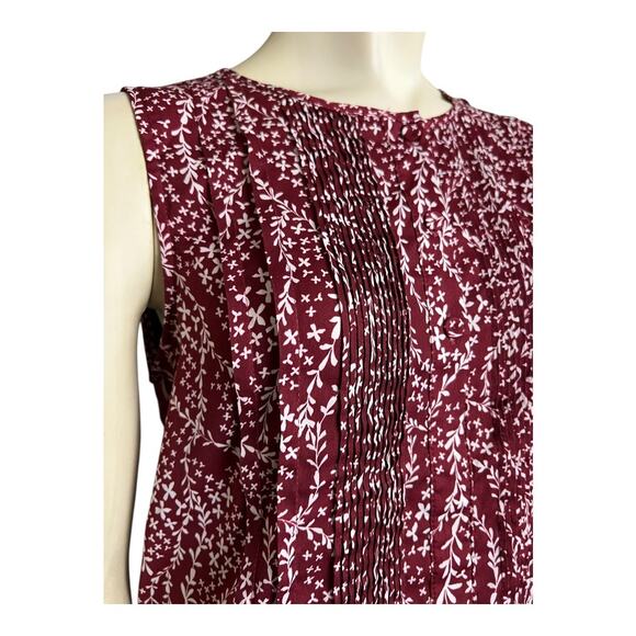 Dolan Left Coast Sleeveless Summer Blouse Shirt Top XS - Picture 2 of 8